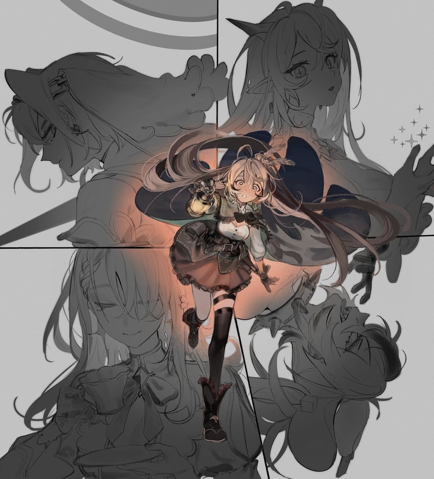 ouro kronii, nanashi mumei, hakos baelz, ceres fauna, and irys (hololive and 1 more) drawn by eus_ing