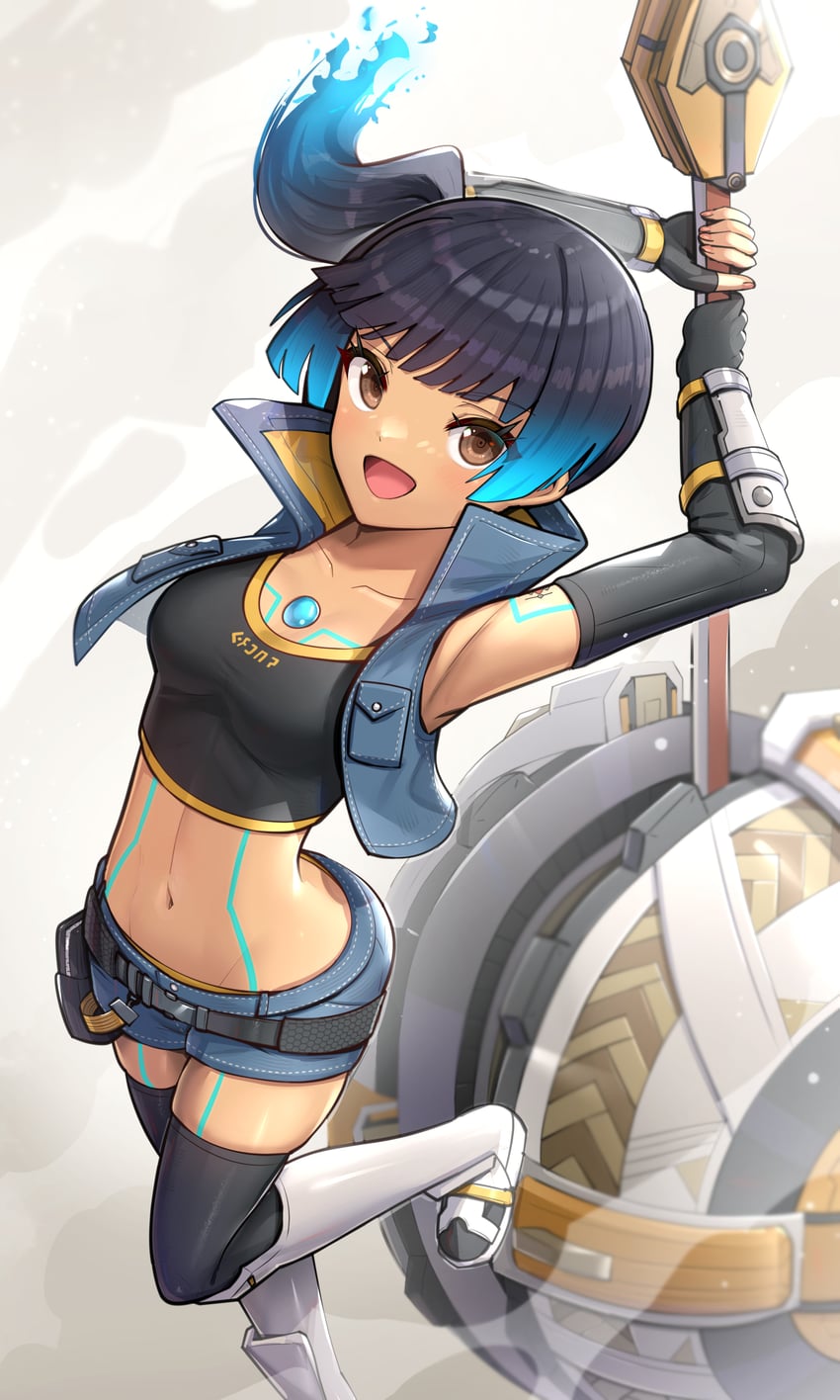 sena (xenoblade chronicles and 1 more) drawn by gonzarez