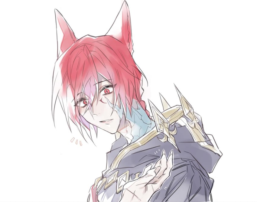 g'raha tia and crystal exarch (final fantasy and 1 more) drawn by tladpwl03