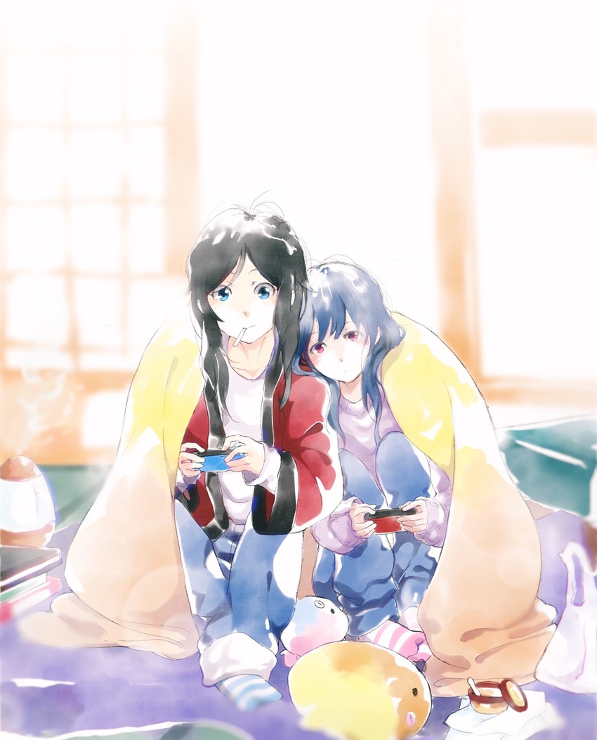 yoroizuka mizore and kasaki nozomi (hibike! euphonium and 1 more) drawn by 10kanaga