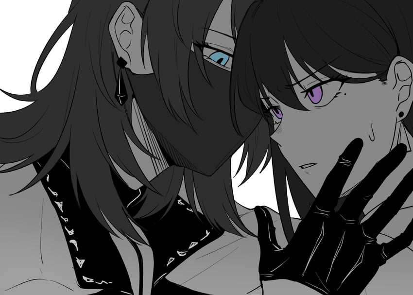 shiina taki, yahata umiri, and timoris (bang dream! and 1 more) drawn by yknklv