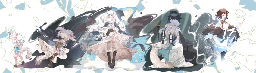 pramanix and kjera (arknights) drawn by longinus_(lance-of-longinus)