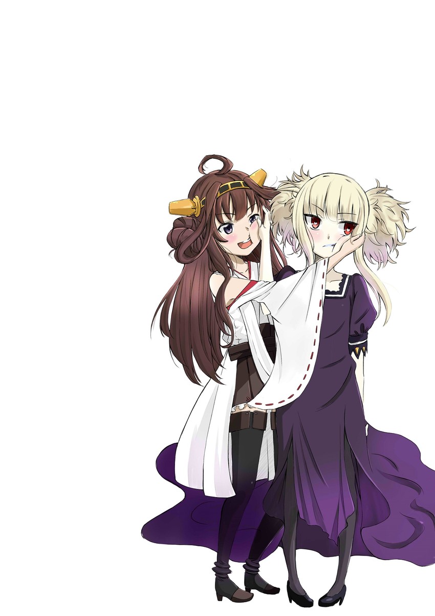 kongou (kantai collection and 1 more) drawn by chiyobi