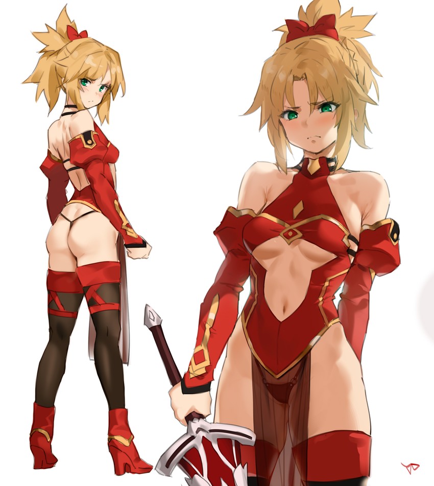 mordred (fate and 1 more) drawn by yd_(orange_maru)