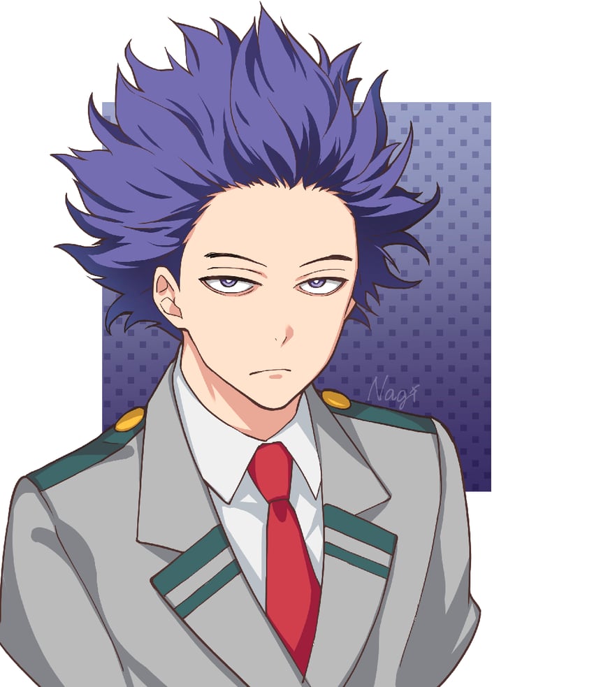 shinso hitoshi (boku no hero academia) drawn by nagiayase