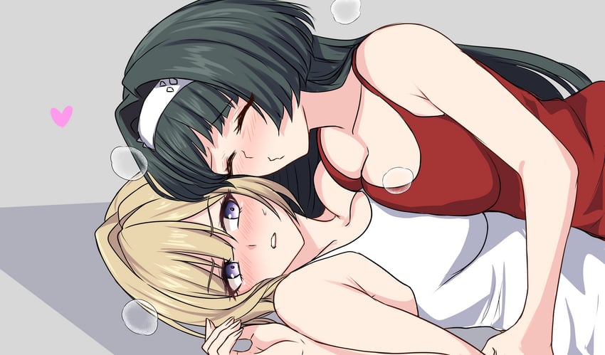 evelyn chevalier and astra yao (zenless zone zero) drawn by ecchinoidea