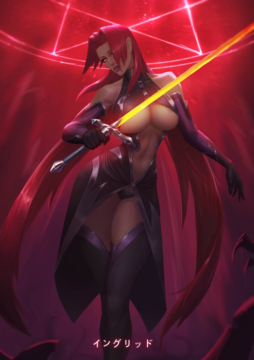 ingrid (taimanin and 1 more) drawn by zhang_rui