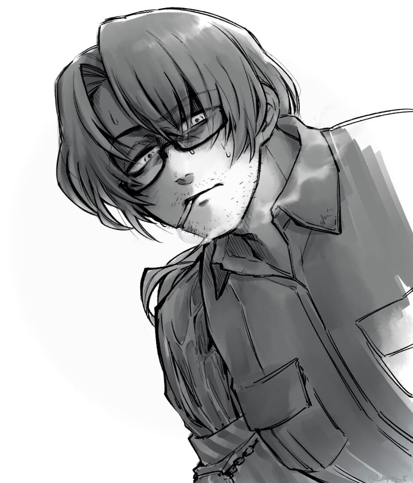 gregor (project moon and 1 more) drawn by yatsumeunagi
