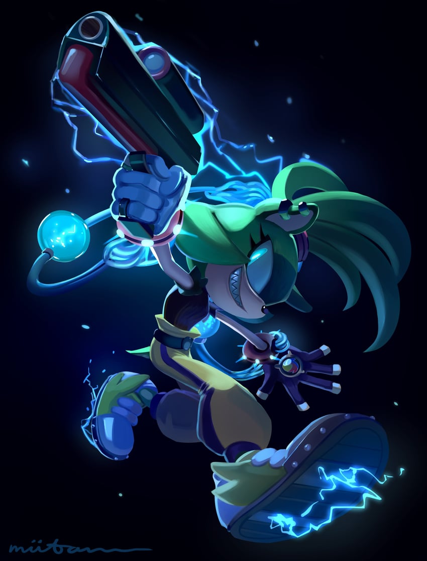 surge the tenrec (sonic and 1 more) drawn by miitara