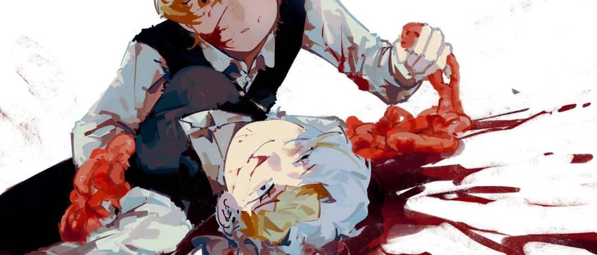sinclair and kromer (project moon and 1 more) drawn by dengchenga