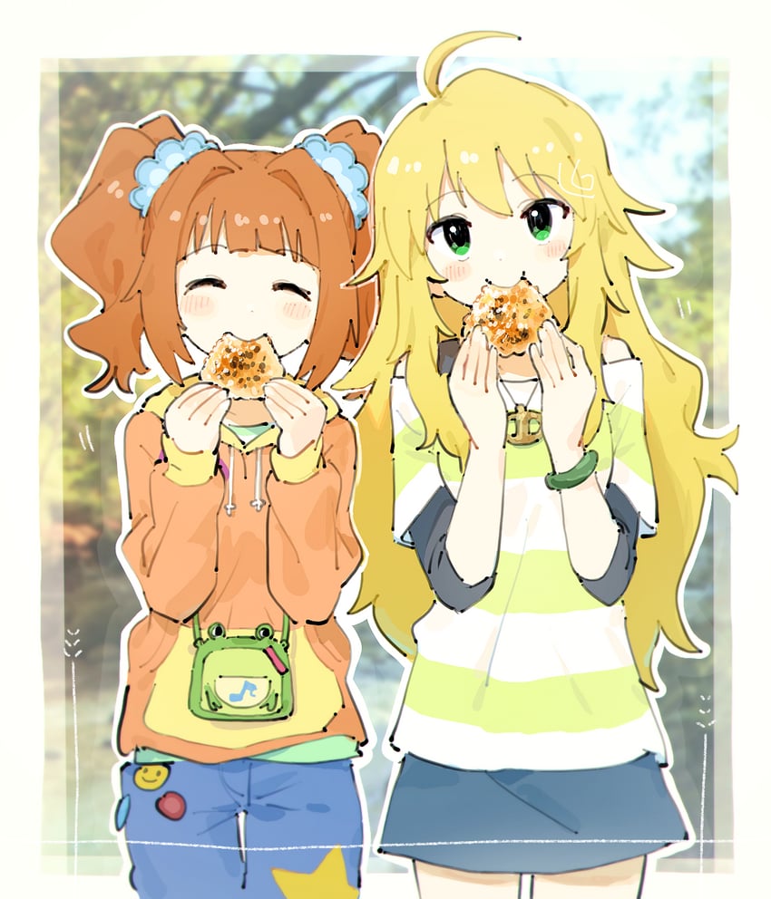 hoshii miki and takatsuki yayoi (idolmaster and 2 more) drawn by nendo23