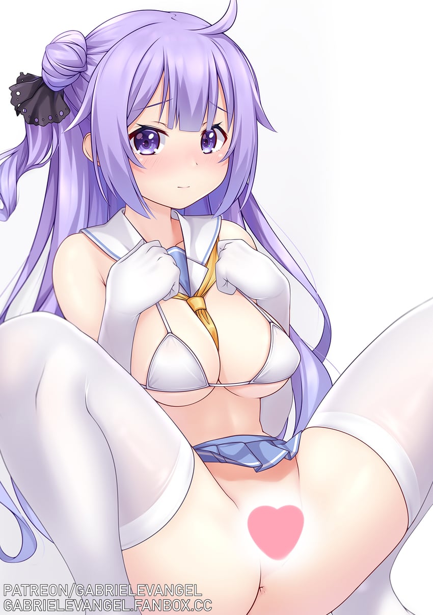 unicorn (azur lane) drawn by gabriel_evangel