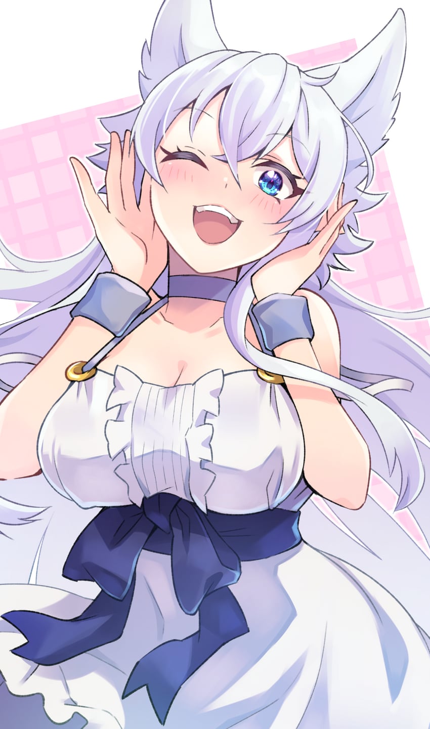 fenrys (lv2 kara cheat datta moto yuusha kouho no mattari isekai life) drawn by zeroki_(izuno)