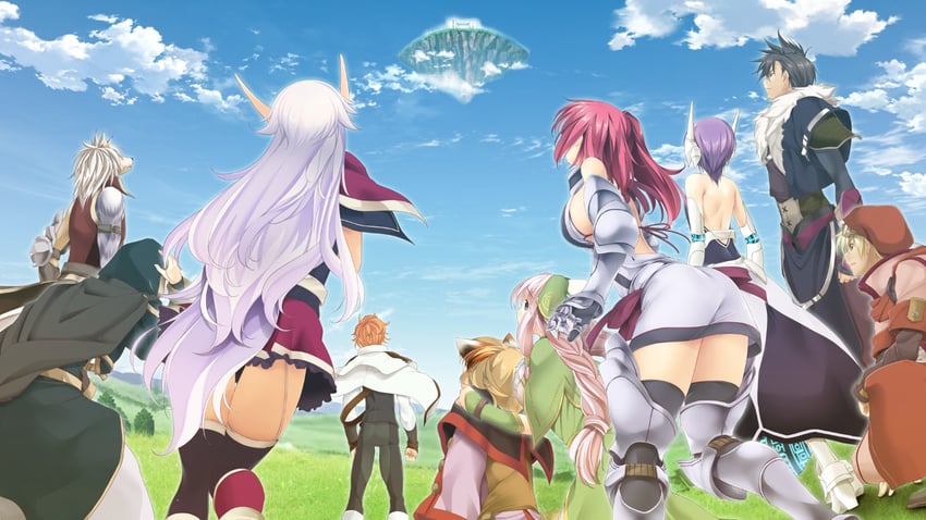silvia milsteen, nina lazydaisy, feline sora, spica celest, merak yildis, and 5 more (wizards symphony) drawn by atelier-moo