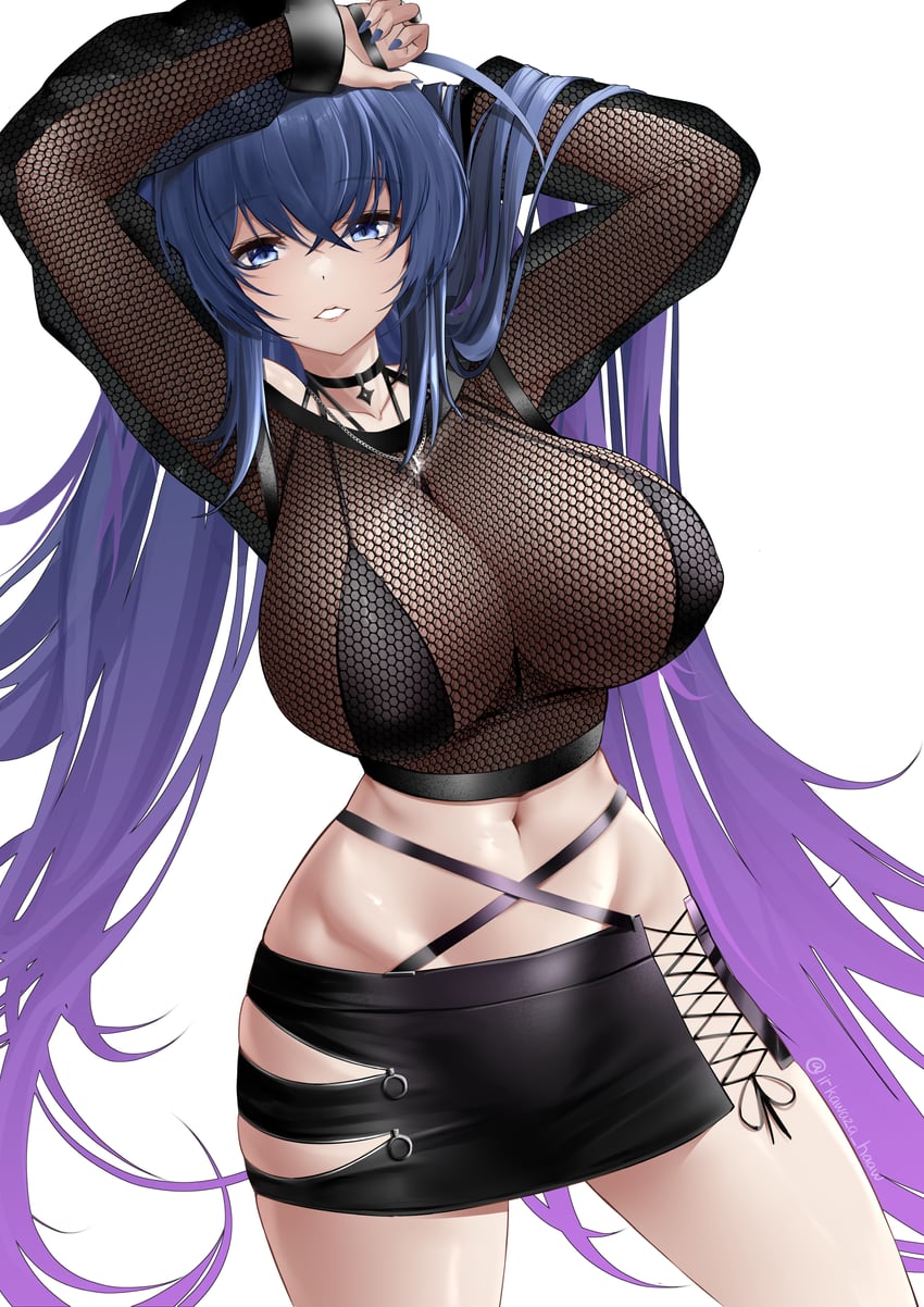 new jersey (azur lane and 1 more) drawn by irkawaza