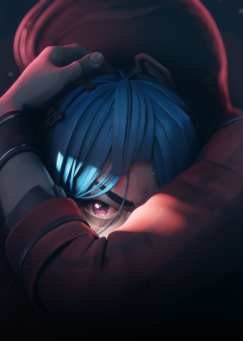 jinx, silco, and powder (league of legends and 1 more) drawn by piterhillewaert