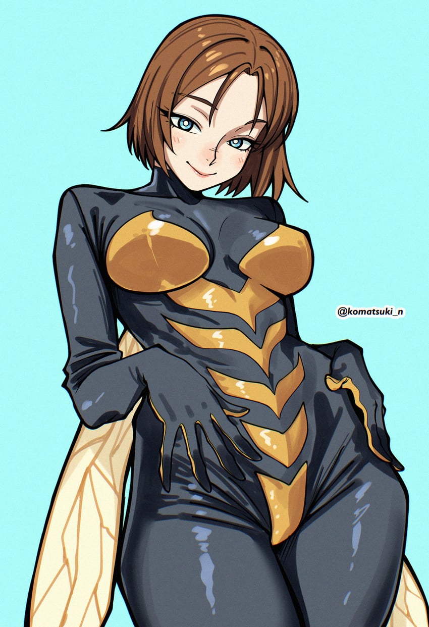 wasp and janet van dyne (marvel and 1 more) drawn by komatsuki_n
