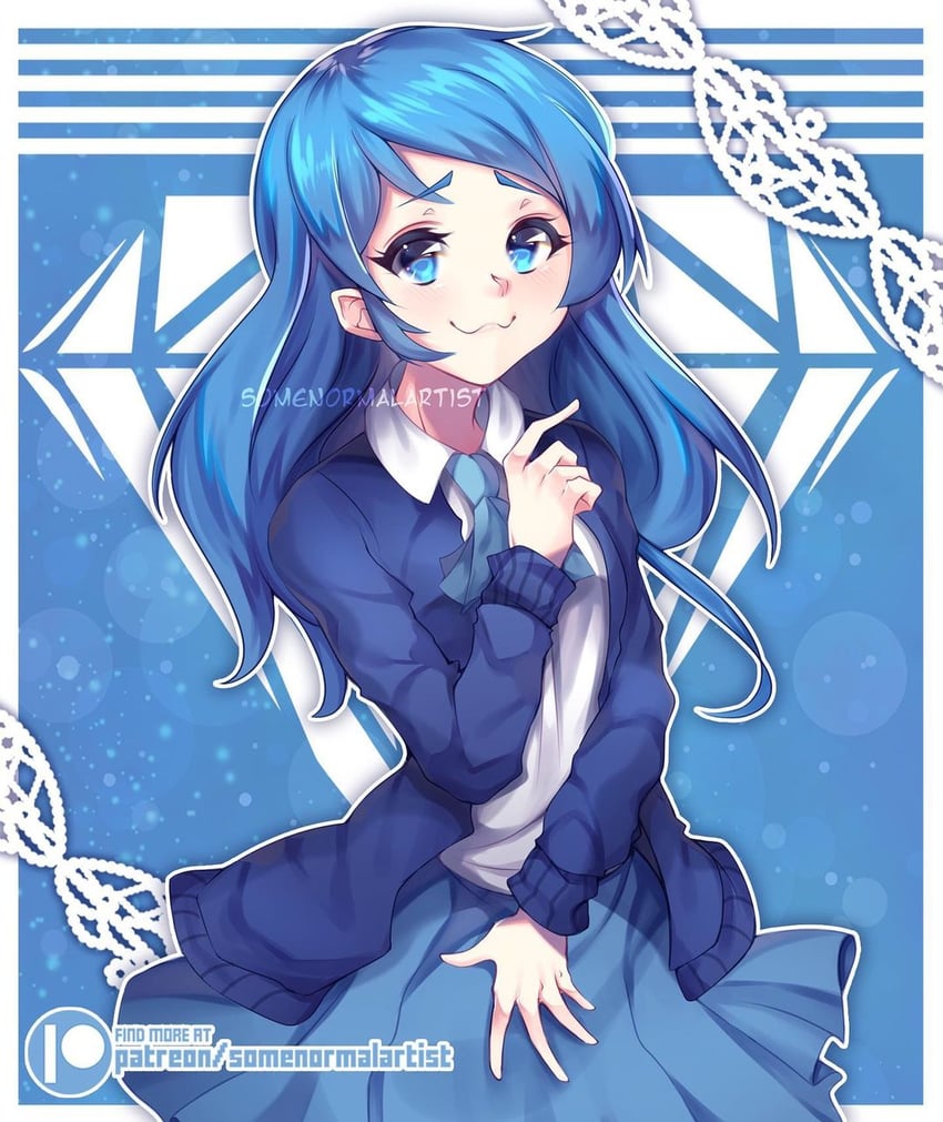 kiriya aoi (aikatsu!) drawn by somenormalartist