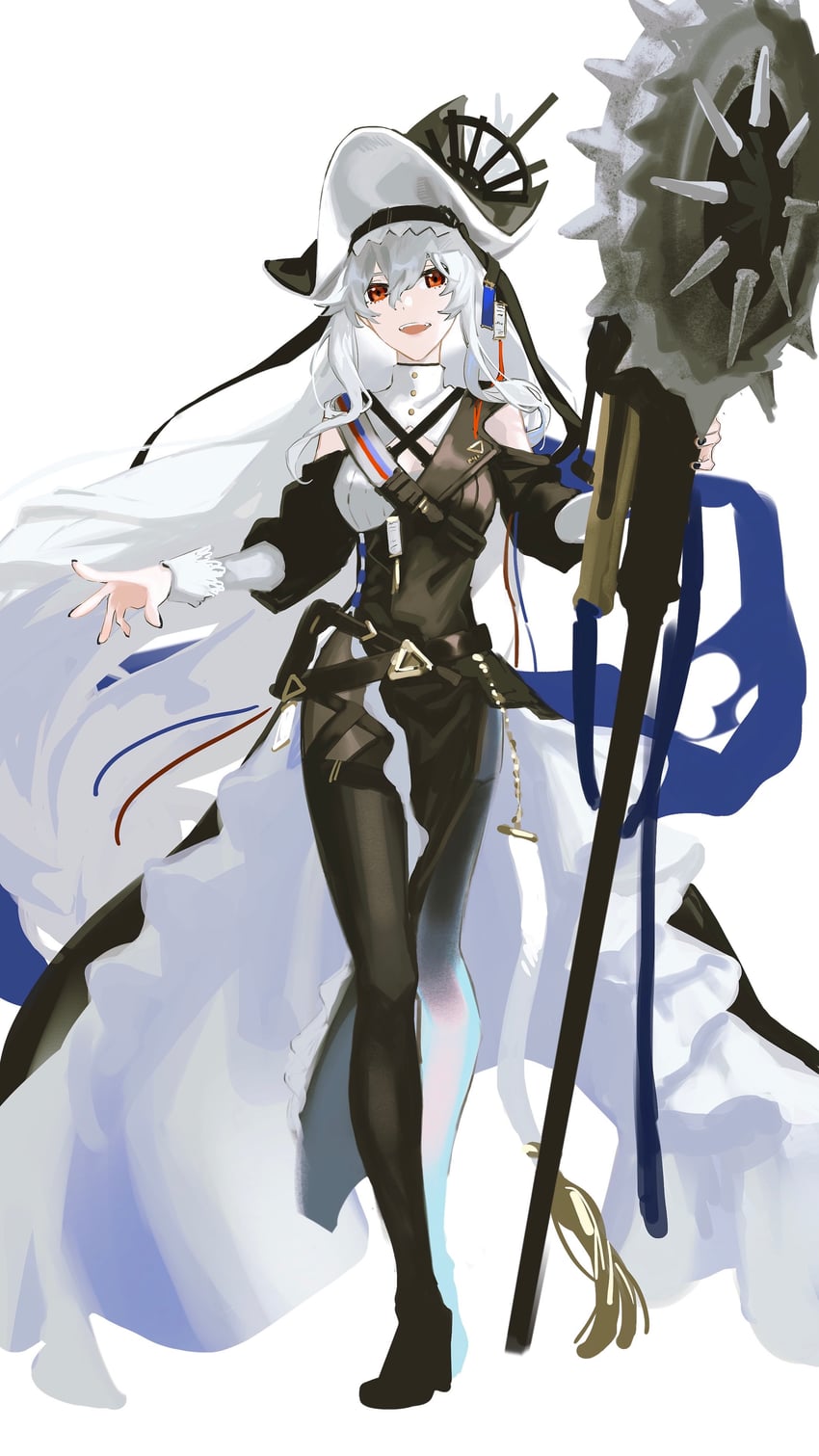 specter and specter the unchained (arknights) drawn by kay_(kay5828)