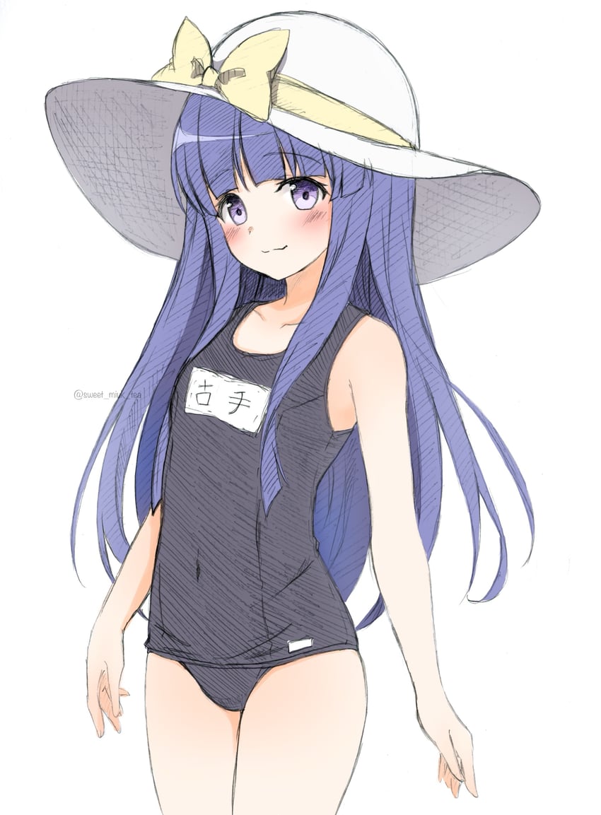 furude rika (higurashi no naku koro ni) drawn by sweet_miuk_tea