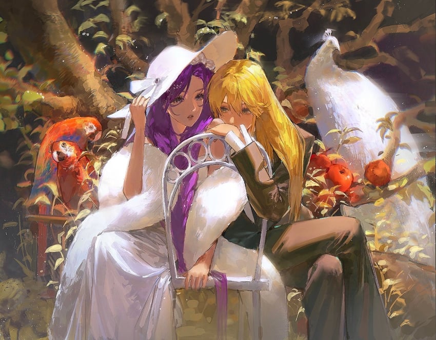 applejack and rarity (my little pony and 1 more) drawn by kny_yy