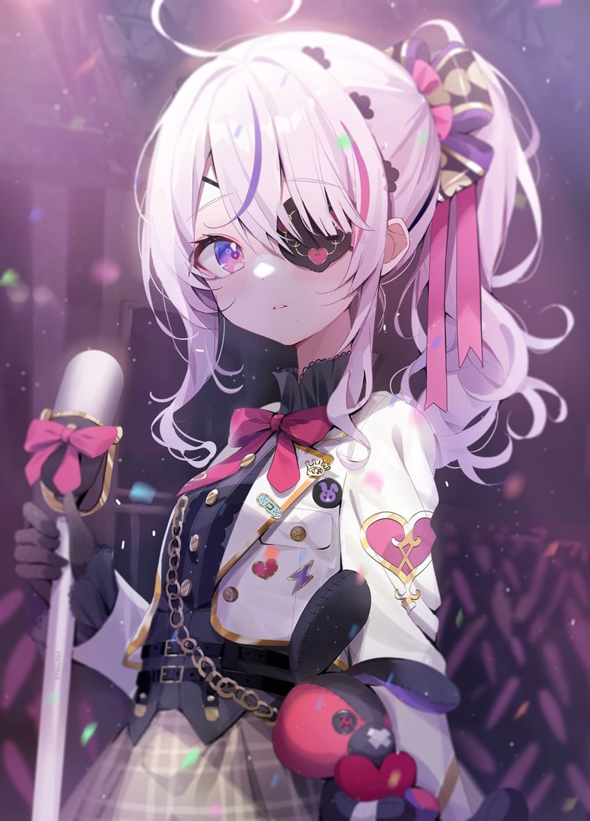 maria marionette and sir ventrilo (nijisanji and 1 more) drawn by deyui