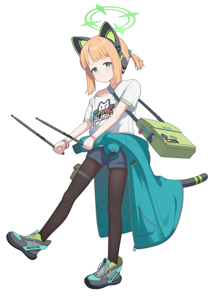 midori (blue archive) drawn by dsfr
