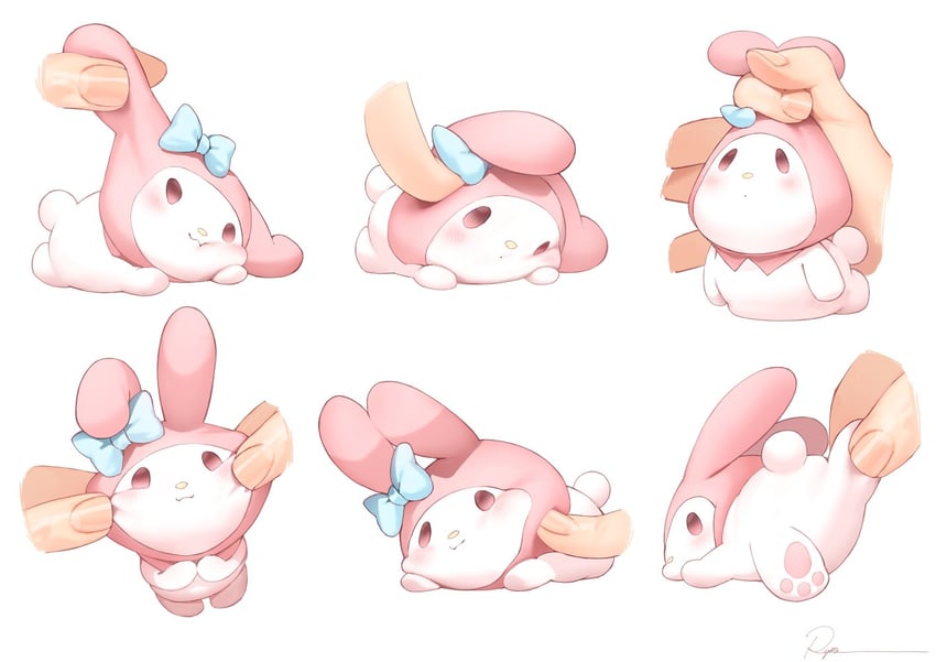my melody (sanrio and 1 more) drawn by ryota_(ry_o_ta)
