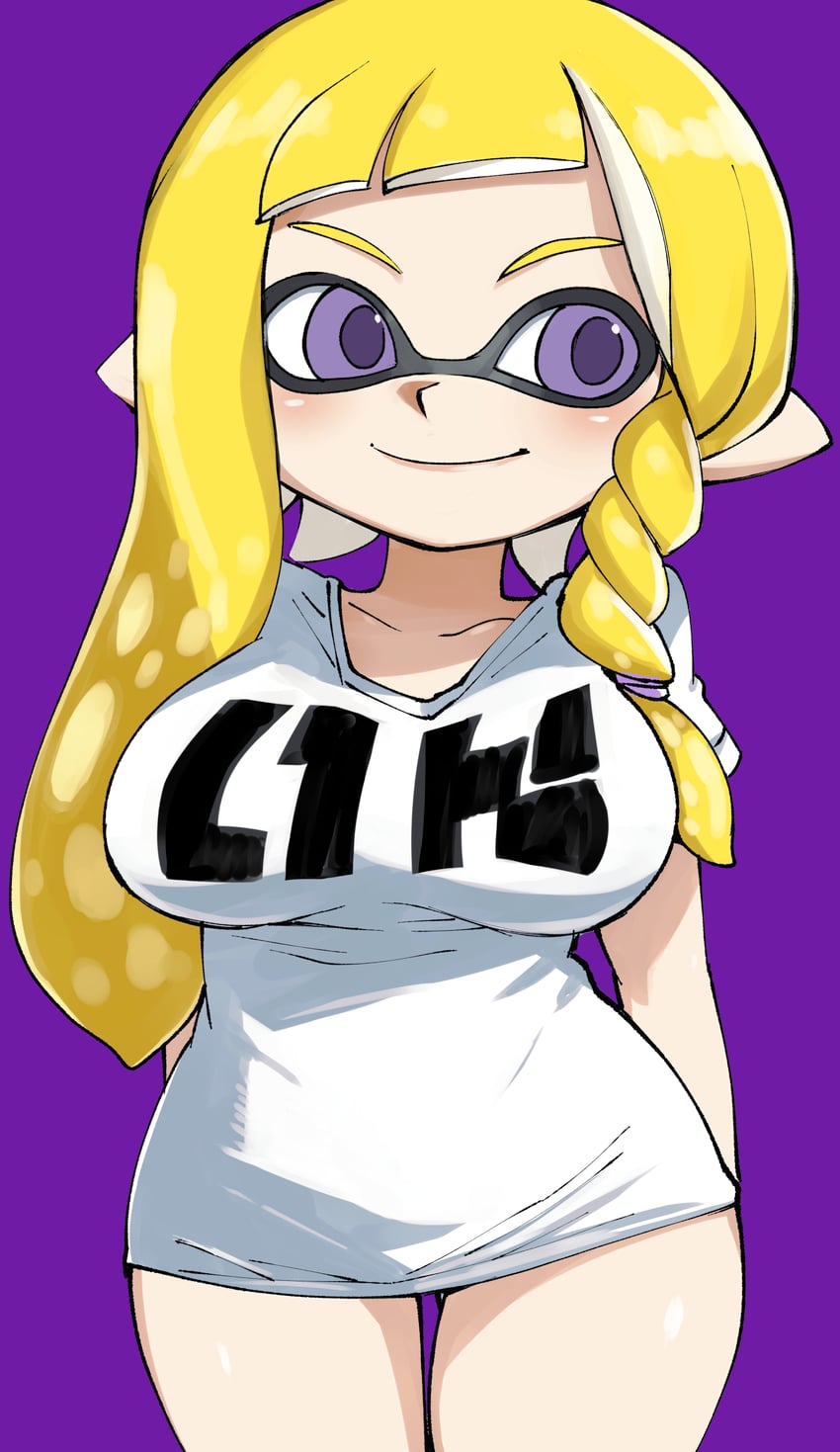 inkling player character, inkling girl, and veronika (splatoon and 1 more) drawn by muramasa_mikado