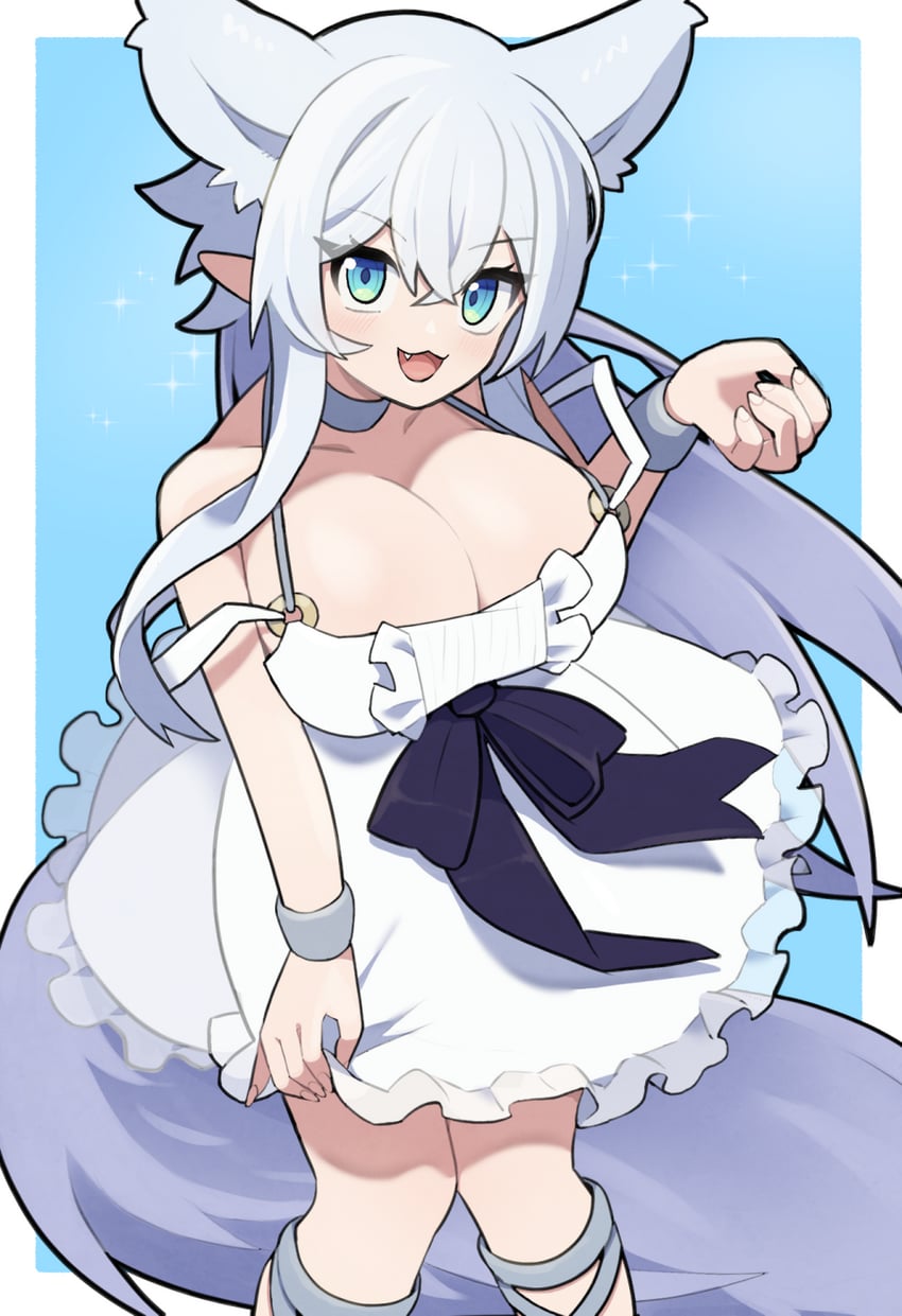 fenrys (lv2 kara cheat datta moto yuusha kouho no mattari isekai life) drawn by ariceriver_mew