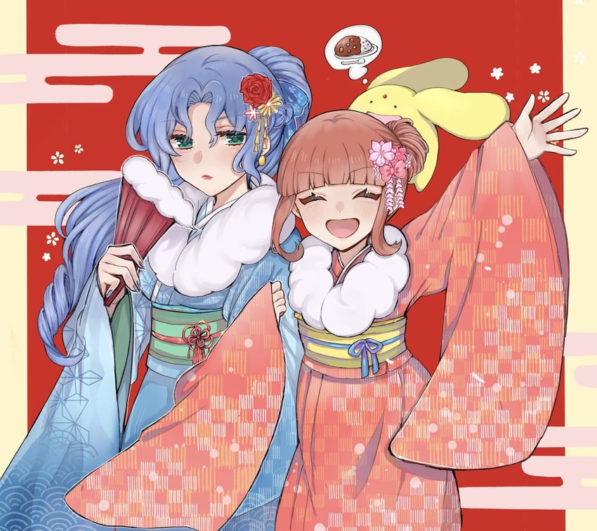 arle nadja, carbuncle, and rulue (puyopuyo and 1 more) drawn by ichigomochi_(kiriakehinaki)