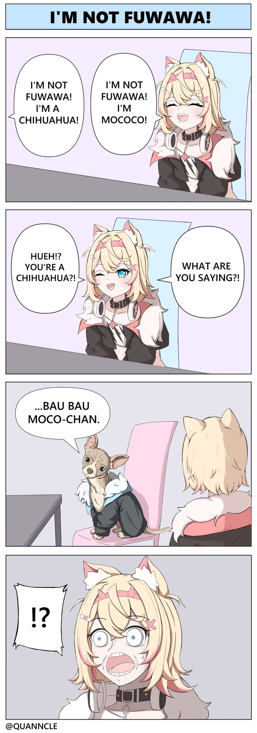 fuwawa abyssgard and mococo abyssgard (hololive and 1 more) drawn by quanncle