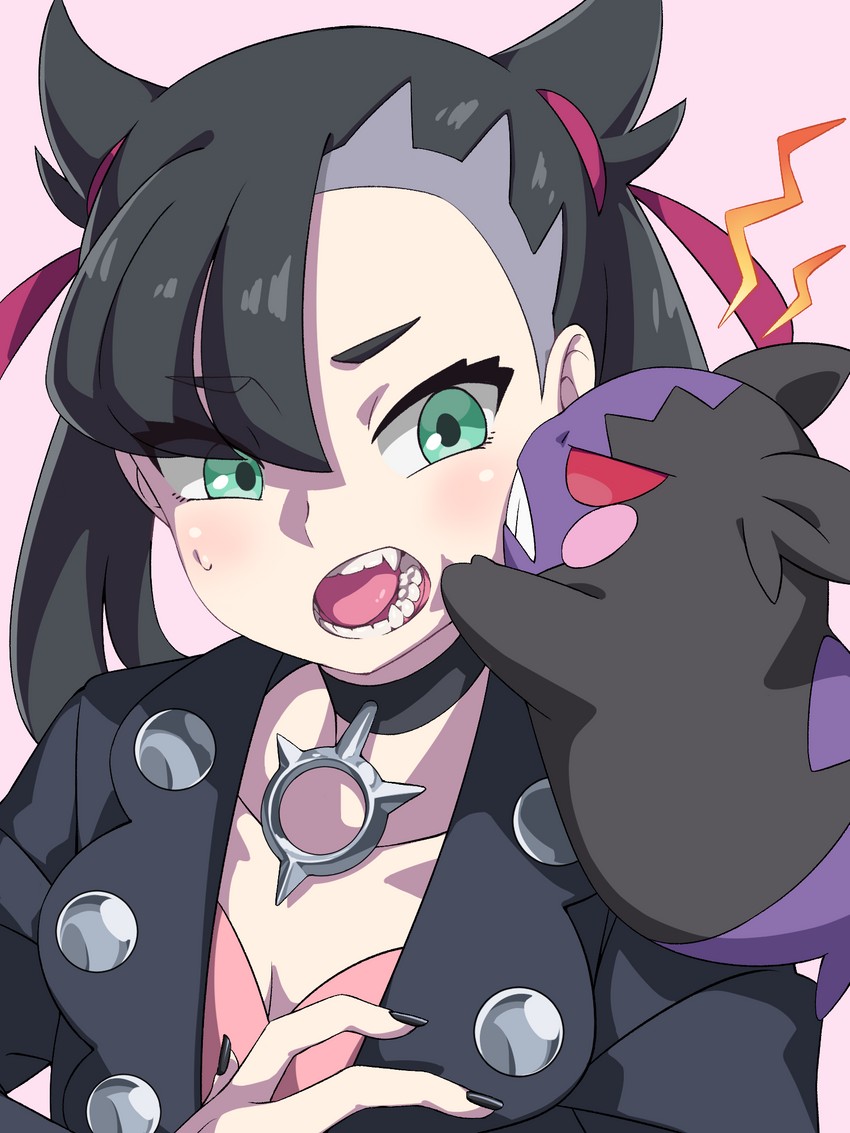 marnie and morpeko (pokemon and 1 more) drawn by kanon563