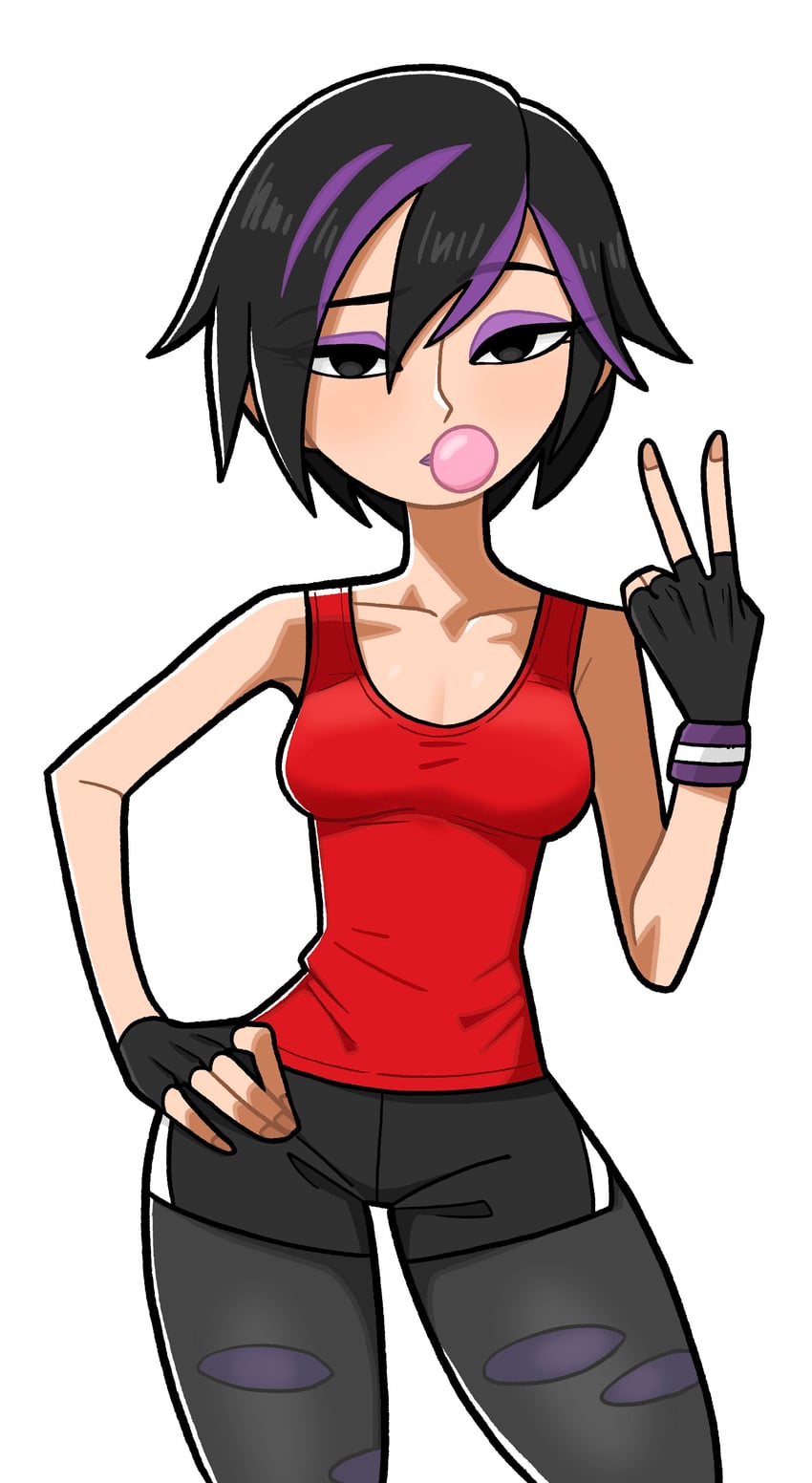 gogo tomago (big hero 6) drawn by n_k_m