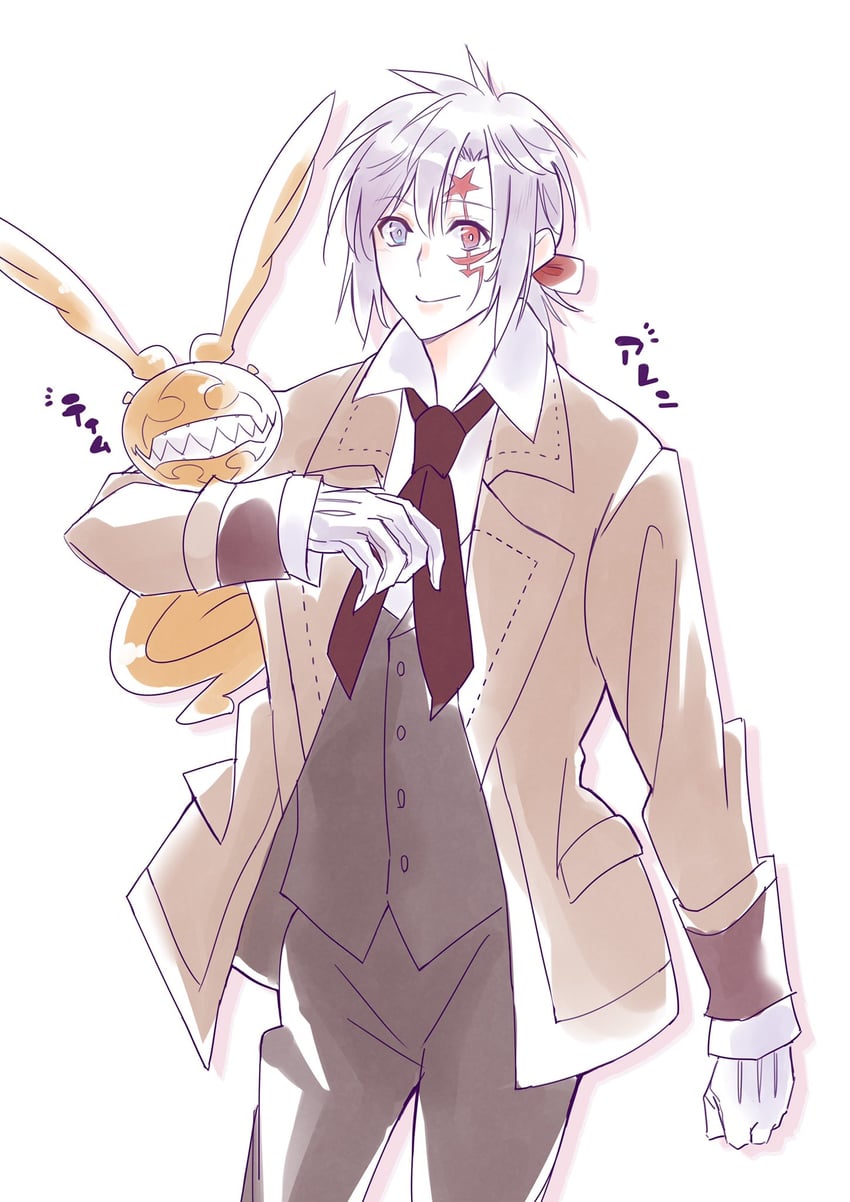 allen walker and timcanpy (d.gray-man) drawn by george_man