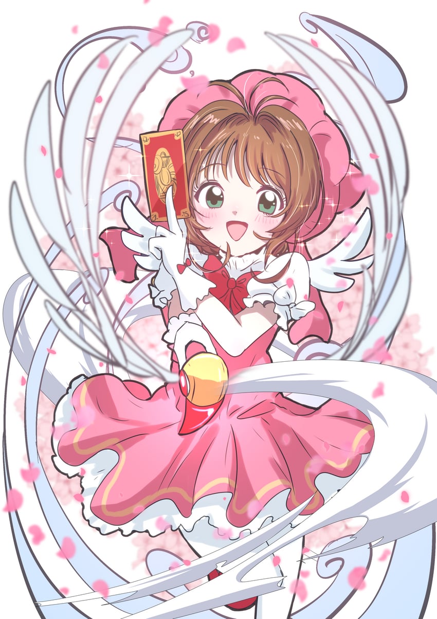 kinomoto sakura (cardcaptor sakura) drawn by giorgio_(yo_sumire_sola1)