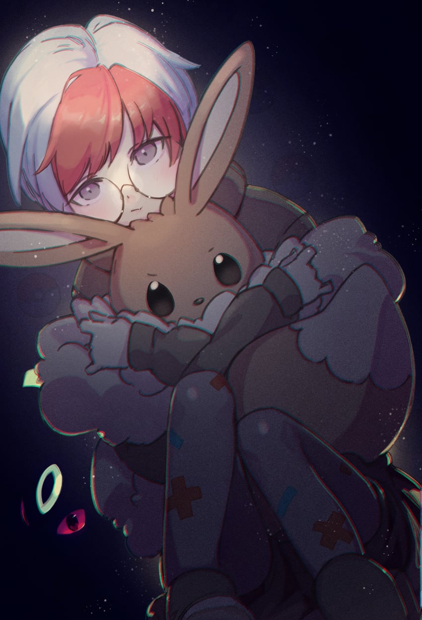eevee, umbreon, and penny (pokemon and 1 more) drawn by hatski.sin