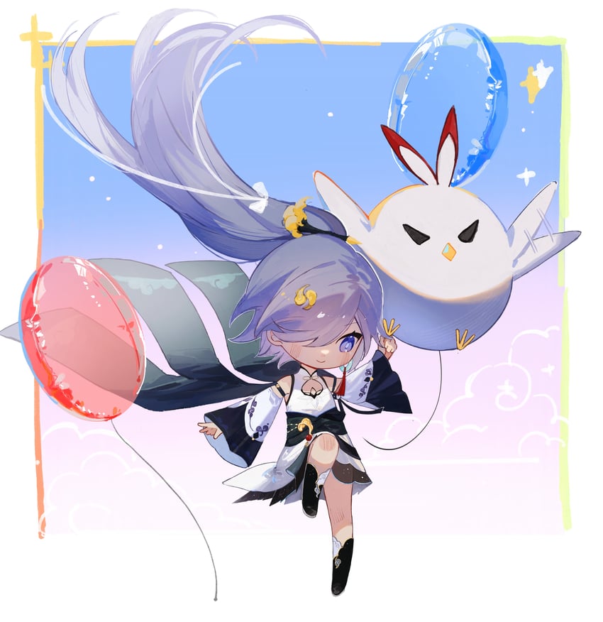 fu hua and jingwei (honkai and 1 more) drawn by xinjinjumin4167464