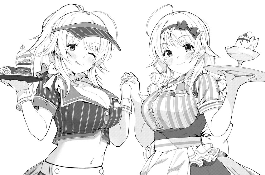 hachimiya meguru (idolmaster and 1 more) drawn by offton_cover