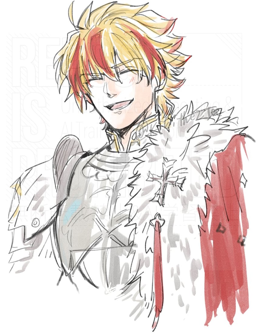 richard i (fate and 1 more) drawn by kibi