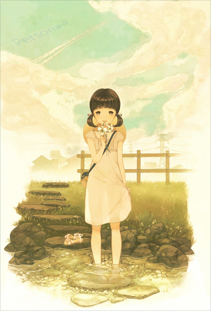 doujima nanako (persona and 1 more) drawn by pekoo_(pekota)