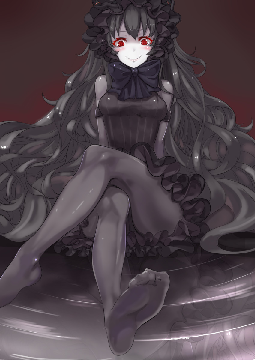 isolated island oni (kantai collection) drawn by karaage_(ta-na)