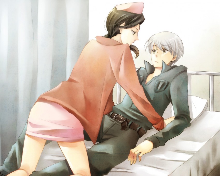 narukami yu and uehara sayoko (persona and 1 more) drawn by waka-kiyu