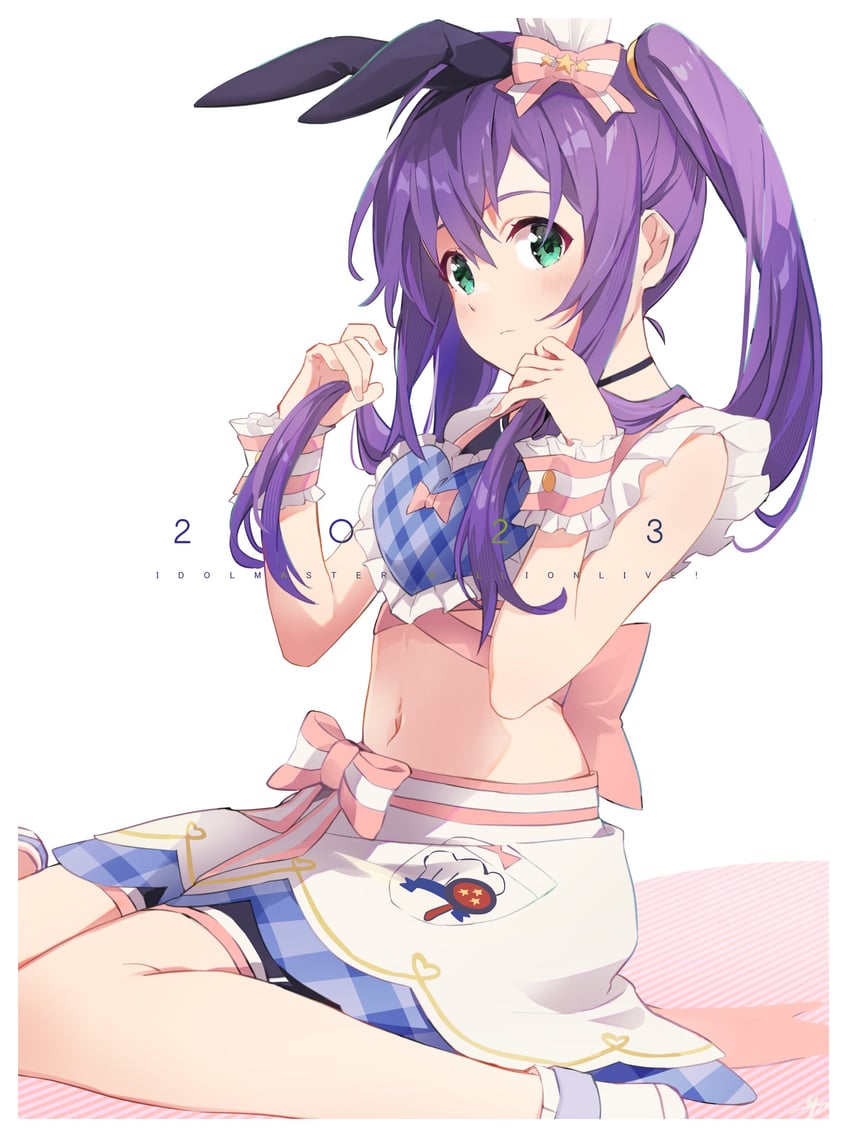 mochizuki anna (idolmaster and 2 more) drawn by yoshito