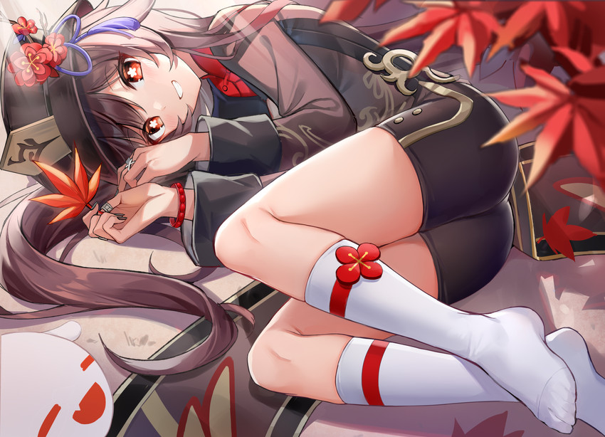 hu tao and boo tao (genshin impact) drawn by ginn_(hzh770121)