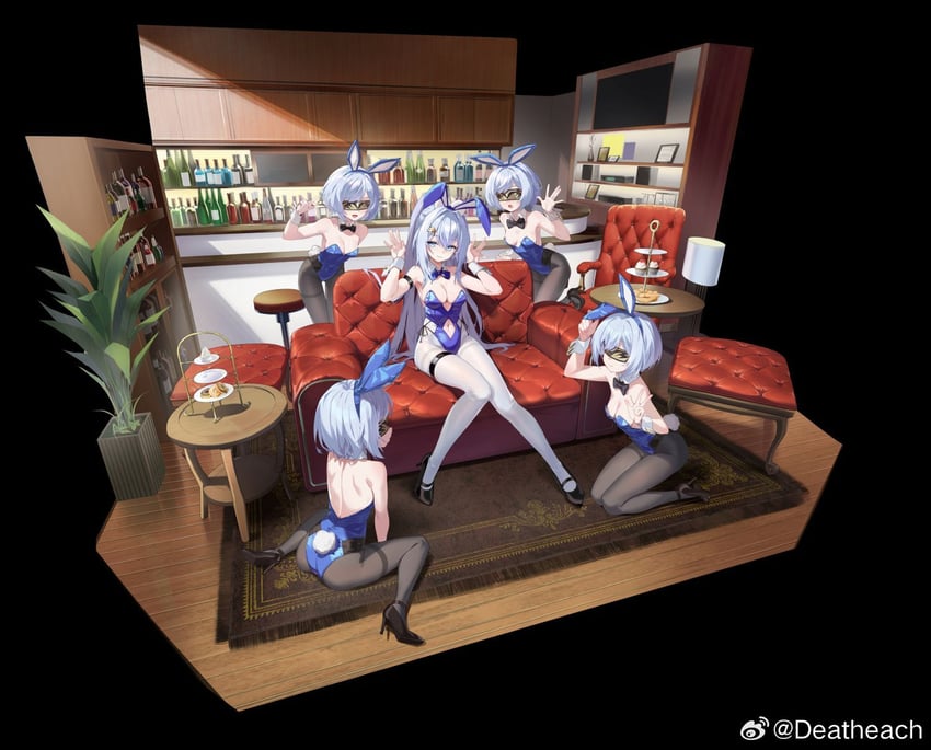 undine, scherzando, tranquilo, maestoso, and dolce (girls' frontline and 1 more) drawn by deatheach