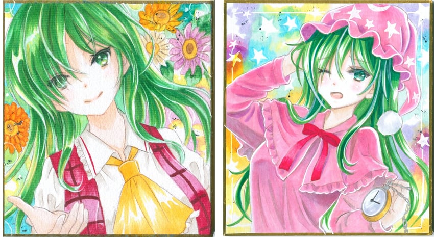 kazami yuuka (touhou) drawn by hajike_akira