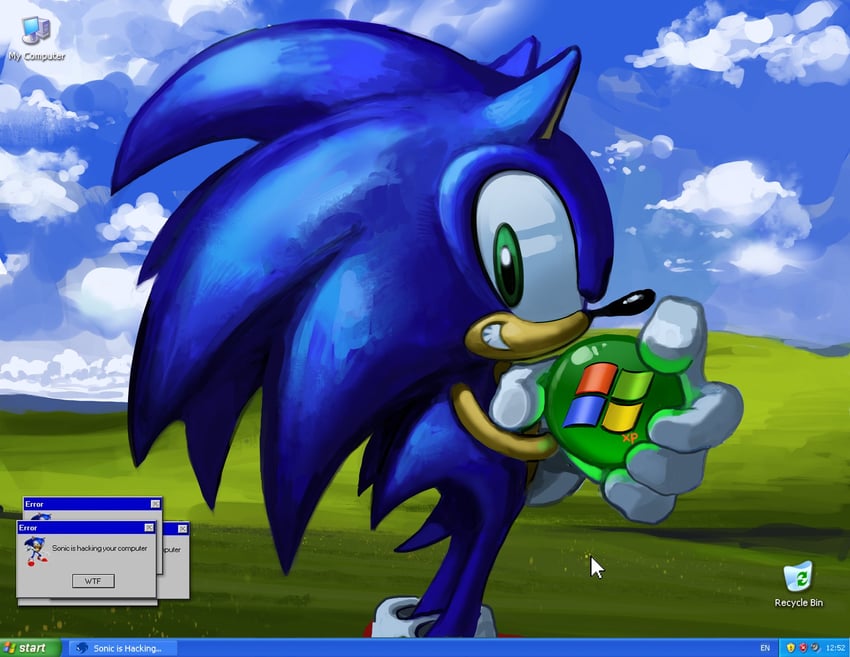sonic the hedgehog (sonic and 3 more) drawn by rythayze