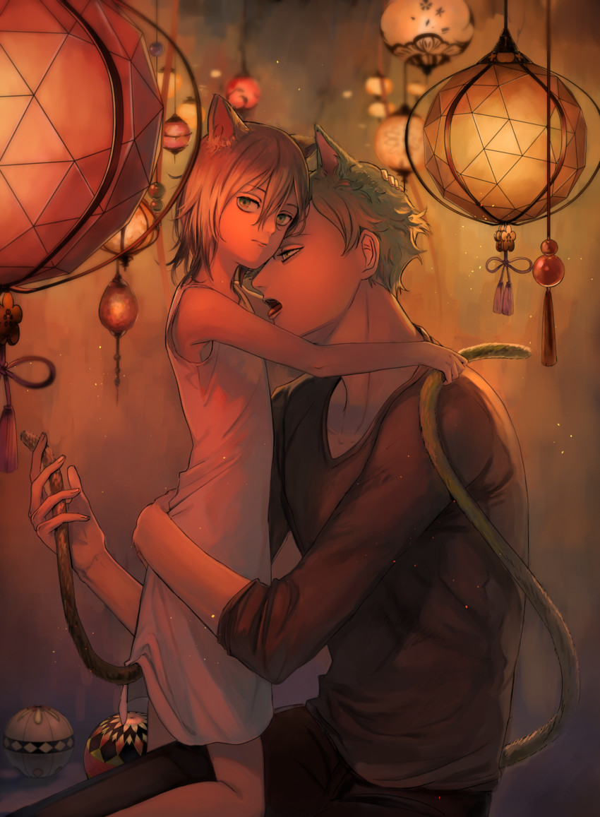 saniwa, female saniwa, and uguisumaru (touken ranbu) drawn by renkon_(motimotita)