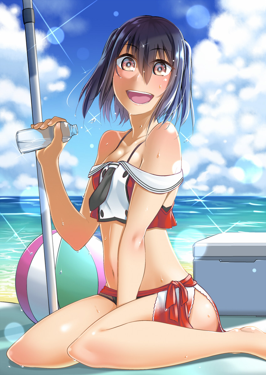 sendai (kantai collection) drawn by minobu_jentoru